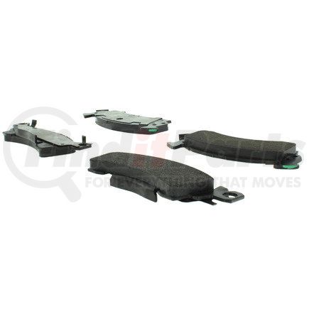 102.00520 by CENTRIC - C-Tek Semi-Metallic Brake Pads with Shims