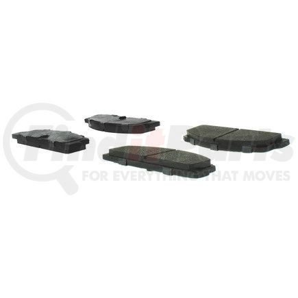 102.00710 by CENTRIC - C-Tek Semi-Metallic Brake Pads with Shims