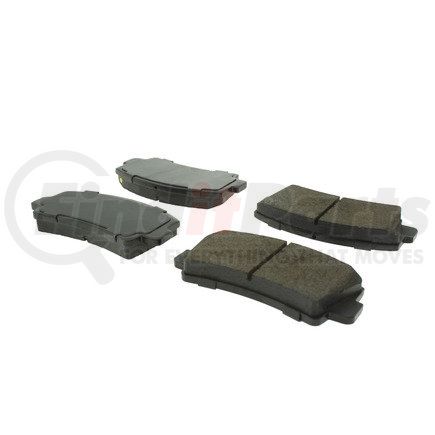 102.00760 by CENTRIC - C-Tek Semi-Metallic Brake Pads with Shims