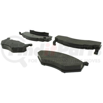 102.00840 by CENTRIC - C-Tek Semi-Metallic Brake Pads with Shims