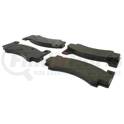 102.00850 by CENTRIC - C-Tek Semi-Metallic Brake Pads with Shims