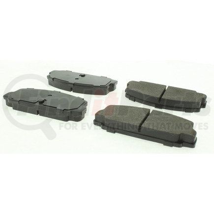 102.01120 by CENTRIC - C-Tek Semi-Metallic Brake Pads with Shims