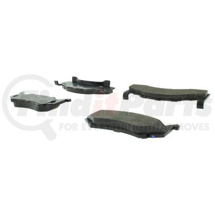 102.01230 by CENTRIC - C-Tek Semi-Metallic Brake Pads with Shims