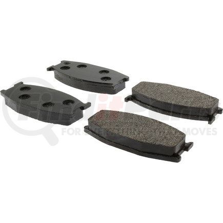 102.01750 by CENTRIC - C-Tek Semi-Metallic Brake Pads with Shims