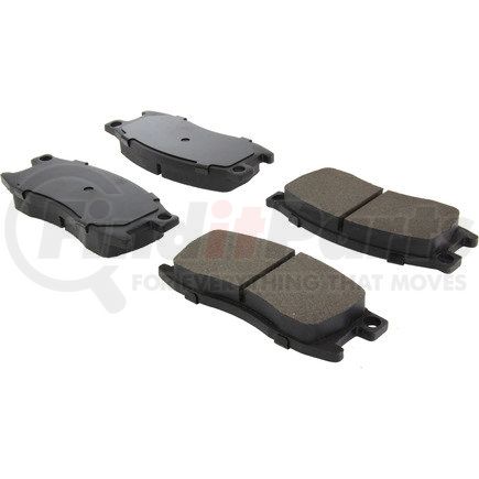 102.01760 by CENTRIC - C-Tek Semi-Metallic Brake Pads with Shims