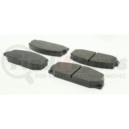 102.01780 by CENTRIC - C-Tek Semi-Metallic Brake Pads with Shims