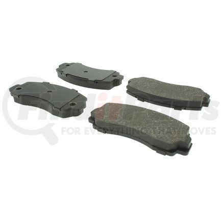 102.01950 by CENTRIC - C-Tek Semi-Metallic Brake Pads with Shims