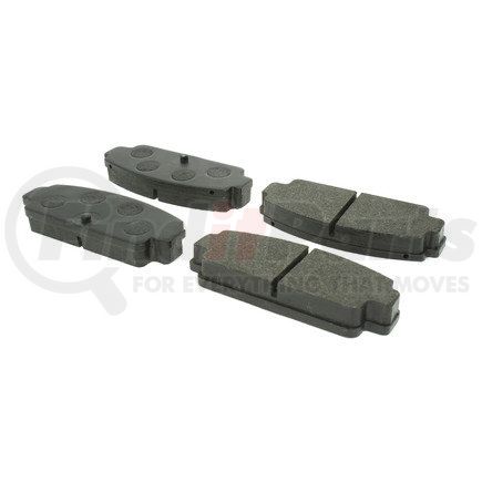 102.01960 by CENTRIC - C-Tek Semi-Metallic Brake Pads with Shims