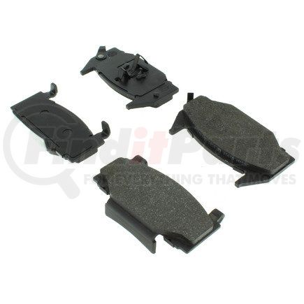 102.01910 by CENTRIC - C-Tek Semi-Metallic Brake Pads with Shims