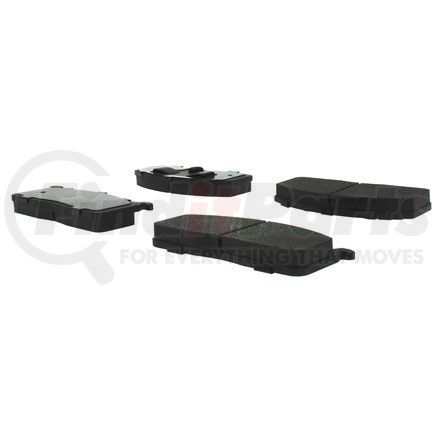 102.01970 by CENTRIC - C-Tek Semi-Metallic Brake Pads with Shims