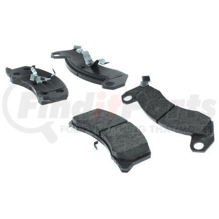 102.02000 by CENTRIC - C-Tek Semi-Metallic Brake Pads with Shims