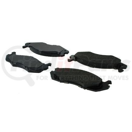 102.02030 by CENTRIC - C-Tek Semi-Metallic Brake Pads with Shims