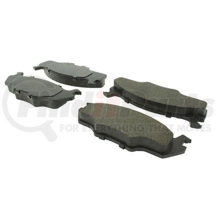 102.02060 by CENTRIC - C-Tek Semi-Metallic Brake Pads with Shims