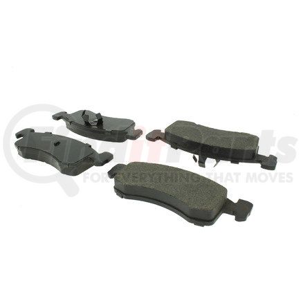 102.02200 by CENTRIC - C-Tek Semi-Metallic Brake Pads with Shims