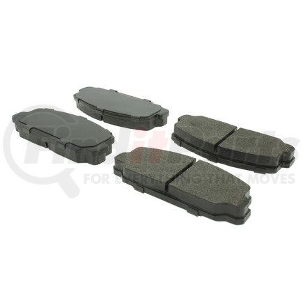 102.02260 by CENTRIC - C-Tek Semi-Metallic Brake Pads with Shims