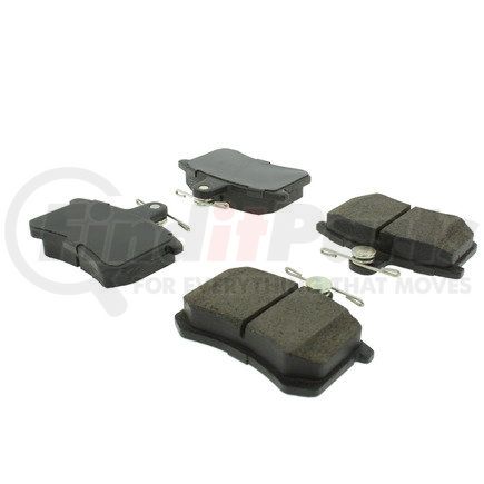 102.02280 by CENTRIC - C-Tek Semi-Metallic Brake Pads with Shims