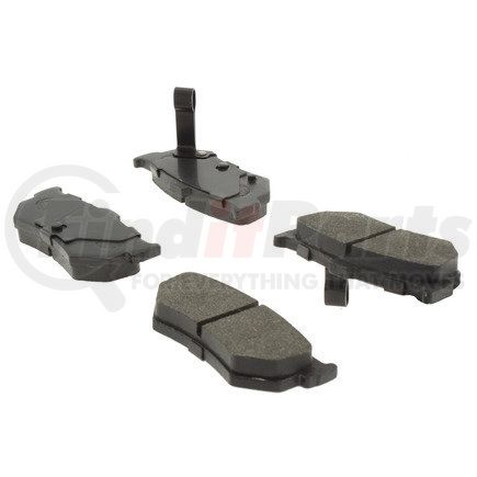 102.02770 by CENTRIC - C-Tek Semi-Metallic Brake Pads with Shims