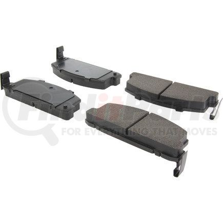 102.02850 by CENTRIC - C-Tek Semi-Metallic Brake Pads with Shims