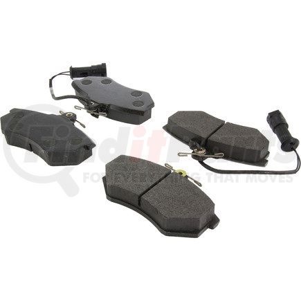 102.02900 by CENTRIC - C-Tek Semi-Metallic Brake Pads with Shims