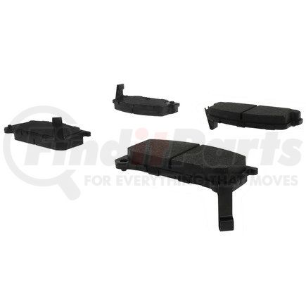 Centric 102.02910 Disc Brake Pad Set C-Tek Semi-Metallic Brake Pads with Shims