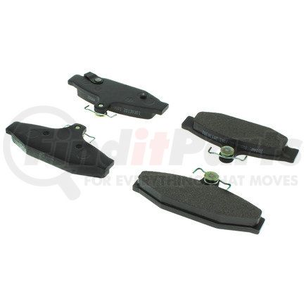 Centric 102.02950 Disc Brake Pad Set C-Tek Semi-Metallic Brake Pads with Shims
