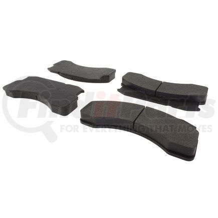 102.02360 by CENTRIC - C-Tek Semi-Metallic Brake Pads with Shims