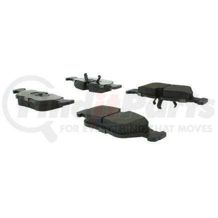 102.02530 by CENTRIC - C-Tek Semi-Metallic Brake Pads with Shims