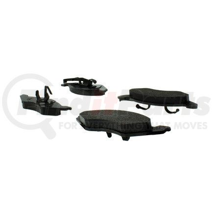 Centric 102.02570 Disc Brake Pad Set C-Tek Semi-Metallic Brake Pads with Shims