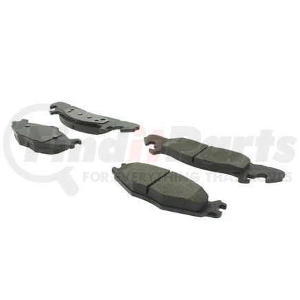 102.02590 by CENTRIC - C-Tek Semi-Metallic Brake Pads with Shims