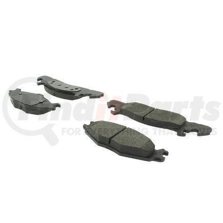 Centric 102.02590 Disc Brake Pad Set C-Tek Semi-Metallic Brake Pads with Shims