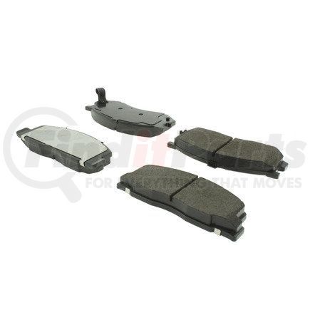 102.02630 by CENTRIC - C-Tek Semi-Metallic Brake Pads with Shims