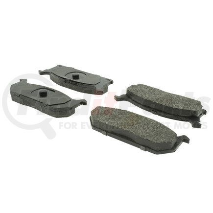 102.02960 by CENTRIC - C-Tek Semi-Metallic Brake Pads with Shims