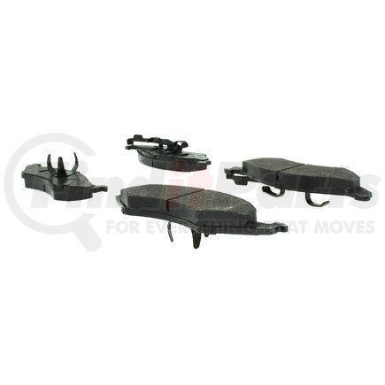102.03240 by CENTRIC - C-Tek Semi-Metallic Brake Pads with Shims