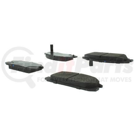 102.03340 by CENTRIC - C-Tek Semi-Metallic Brake Pads with Shims