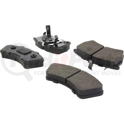 102.03480 by CENTRIC - C-Tek Semi-Metallic Brake Pads with Shims