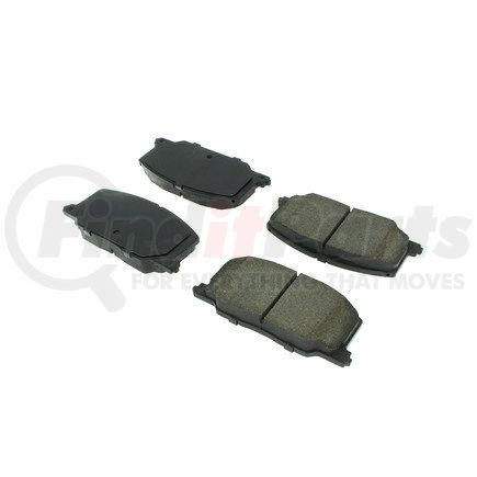 102.03560 by CENTRIC - C-Tek Semi-Metallic Brake Pads with Shims