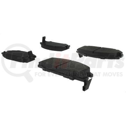 102.03630 by CENTRIC - C-Tek Semi-Metallic Brake Pads with Shims