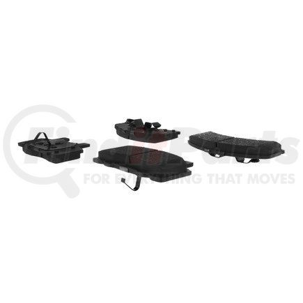 102.03680 by CENTRIC - C-Tek Semi-Metallic Brake Pads with Shims