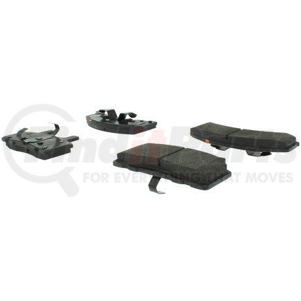 102.03690 by CENTRIC - C-Tek Semi-Metallic Brake Pads with Shims