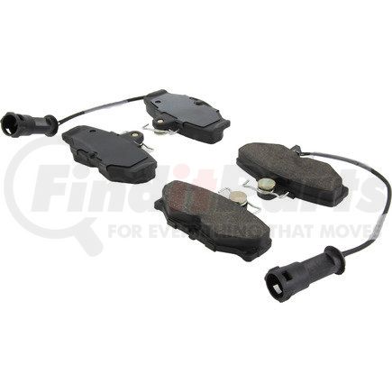 102.03820 by CENTRIC - C-Tek Semi-Metallic Brake Pads with Shims