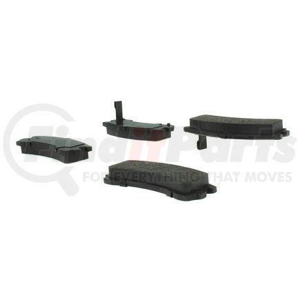 102.0401 by CENTRIC - C-Tek Semi-Metallic Brake Pads with Shims