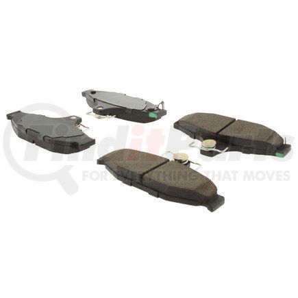 102.04130 by CENTRIC - C-Tek Semi-Metallic Brake Pads with Shims