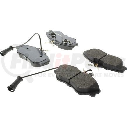 102.04190 by CENTRIC - C-Tek Semi-Metallic Brake Pads with Shims