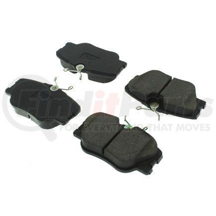 102.04230 by CENTRIC - C-Tek Semi-Metallic Brake Pads with Shims