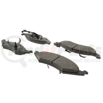 102.04210 by CENTRIC - C-Tek Semi-Metallic Brake Pads with Shims