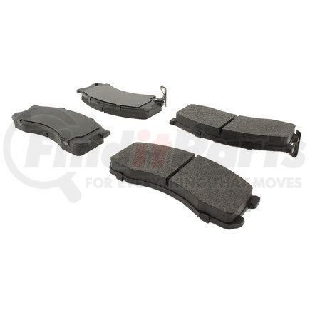 102.04280 by CENTRIC - C-Tek Semi-Metallic Brake Pads with Shims