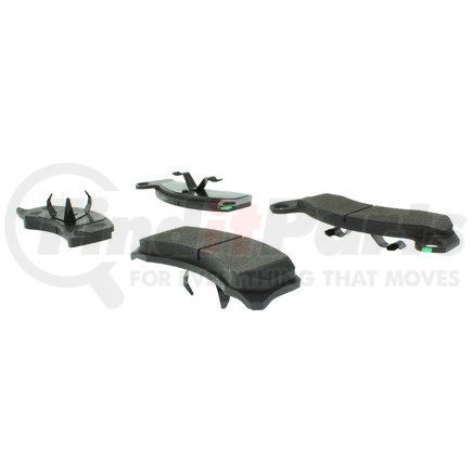 Centric 102.04310 Disc Brake Pad Set C-Tek Semi-Metallic Brake Pads with Shims