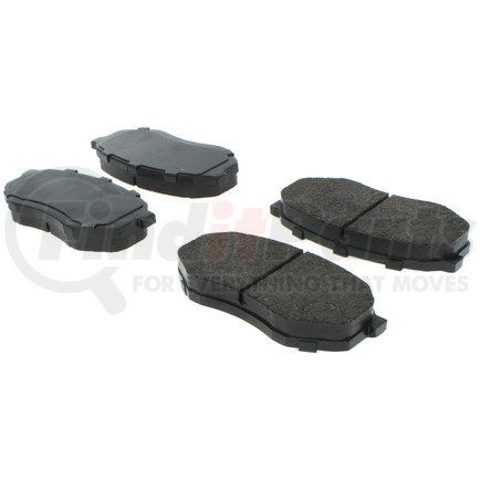 102.04330 by CENTRIC - C-Tek Semi-Metallic Brake Pads with Shims