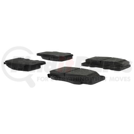 102.04360 by CENTRIC - C-Tek Semi-Metallic Brake Pads with Shims