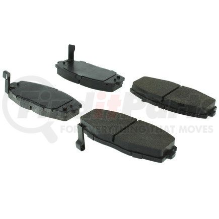 102.04350 by CENTRIC - C-Tek Semi-Metallic Brake Pads with Shims